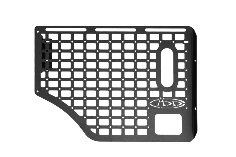 Ram TRX Molle Panels - Passenger Rear - Addictive Desert Designs - Hammer Black - `21-`23